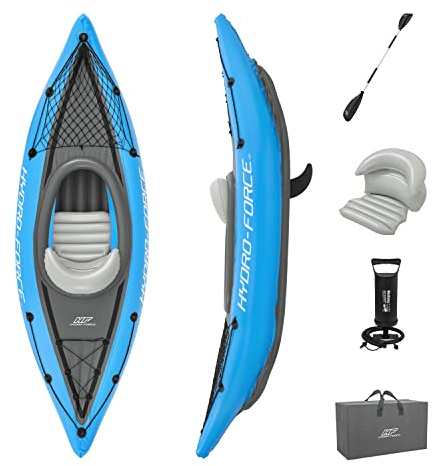 Hydro-Force Cove Champion X1 Inflatable Kayak Set 9'