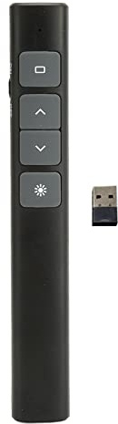 Clicker per Presentazioni Wireless per Presentazioni, Dongle USB 2.4G Telecomando per Presentatore Wireless per Keynote, Computer, Laptop