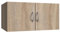 Lomadox Aufsatzschrank Stauraumschrank Eiche, B/H/T ca. 80/40/54 cm