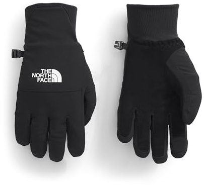 The North Face Women's Shelbe Raschel Etip Glove - Insulated & Water Repellent, Touchscreen Compatible, Soft Fleece Lining, TNF Black, X-Large