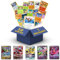 Heartforcards® 50 Original Verschiedene Pokemon Karten | Deutsch | 1 V/Ex/Vmax/Vstar | 3X Holo | 3X Selten |1X zufällige Pikachu/EvoIi | Sammelkarten aus aktuellen Sets 100 Hüllen