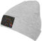 Unisex Beanie-Mütze mit Mathe-Formel-Druck, Winter, warme Mütze, Strickmütze, lässiger Hut für Erwachsene, Grau, Einheitsgr��e