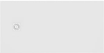 Roca APA016402BC01100 - Plato de ducha extraplano de STONEX® TERRAN, medidas 160 x 70 x 3,2 cm, color blanco textura grava