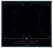 Placa de Inducción 60cm 4 Zonas AEG IKE64450FB Negro
