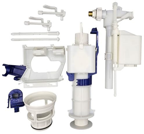 LIV/Verosan/Isosan Ersatzteile DUAL-Flush Renovierungsset komplett Isosan 1+2 Füllventil, Heberglocke, Brücke, Zubehör