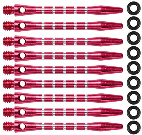 KITANDOVE 20pcs Throwing Toy Dart Shaft Throwing Darts Soft Tip Dart Accessories Dart Accessories Shafts and Flights Darts Accessory 2ba Dart Stems Darts Shafts Throwing Dart Stems Red