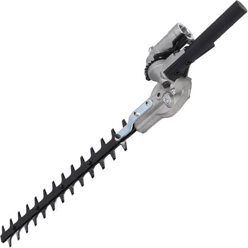 Ricambio Tagliasiepi Tosasiepi Potatore per Decespugliatore Attacco Trasmissione 9 Denti Tubolare 26mm Accessori per tagliasiepi Doppia Lama Accessori per tagliaerba Kit Adattatore da decespugliatore