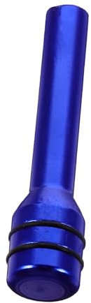 JECOMPRIS Aluminiumlegierung Türgriff Drehbar Car Door Lock Knob Innen Türverschluss Autotürschloss Schutz Blau Kompatibel Langlebig Sicherheitsverriegelung Einfach Installation