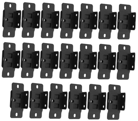Cabilock 20piezas Soportes Esquina Muebles Conectores Tablero Madera Soportes Esquina Angulares