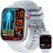 Reloj Inteligente Hombre Smartwatch con ECG+HRV: 1.97'' AMOLED Smart Watch con 𝐆𝐥𝐮𝐜𝐞𝐦𝐢𝐚 BIM Bluetooth Llamadas Temperatura Corporal Digital Pulsera con Presión Arterial Sueño Spo2 iOS Android