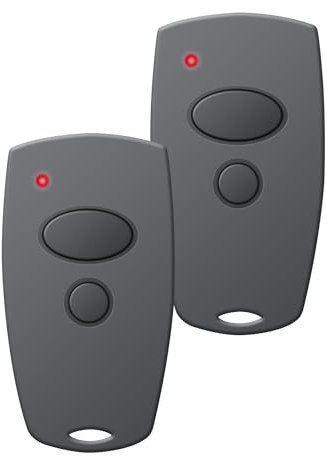 Emisor manual para Marantec Digital 302, 304, 382, 384, código de rollo, 2 canales, mando a distancia para puerta de garaje Marantec 313/321/323, abridor de puerta de garaje (2 unidades)