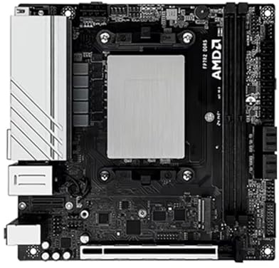 CYMINILMDPC N17 Gaming NAS Motherboard,Ryzen 9 8945HS,Motherboard and heat sink,4*SATA 2*NVMe PCIE*8 2 * 2.5G LAN,Firewall Mainboard