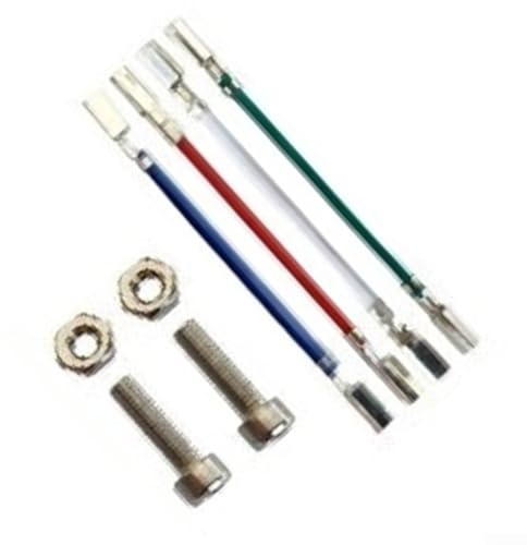 Shophubio Headshell Wire Set for Turntable Headshell Holder, Turntable Headshell Wiring Kit with Screws, Phonograph Cartridge Connectors, Audio Signal