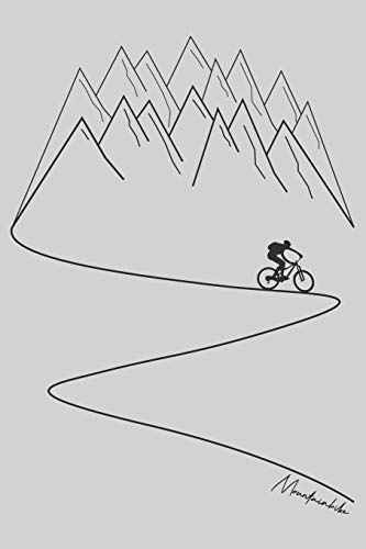 Mountainbike: Mountain Bike MTB Notizbuch Zeichenbuch A5 | Geschenk für Mountainbiker Radsportler Fahrrad Fans Kinder Jugendliche Frauen Männer zum ... | 120 Seiten mit Punktraster Dot Grid