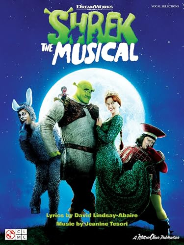 Shrek the Musical - Piano/Vocal/Guitar Songbook | Broadway Sheet Music Collection for Students Teachers and Fans | Complete Vocal Selections with Lyrics Chords and Performance Guide