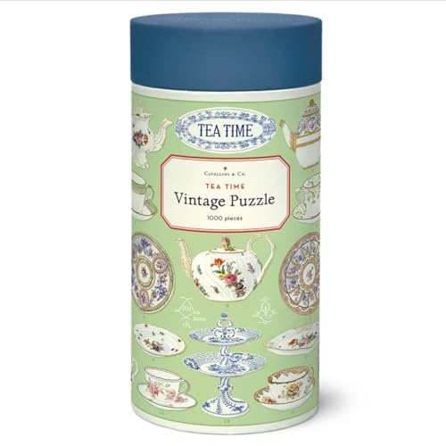 Cavallini & Co. Tea Time Puzzle 1000 Pieces