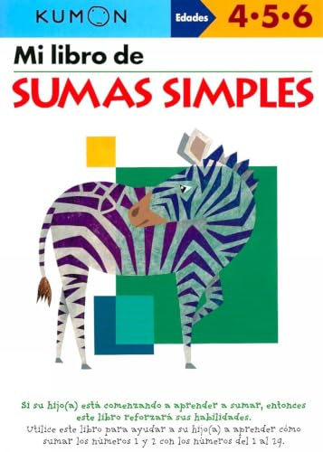 Mi Libro de Sumas Simples (Spanish Edition)