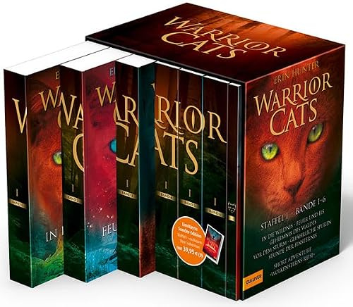 Warrior Cats. Staffel I, Band 1-6 plus exklusives Short Adventure »Wolkensterns Reise«: I, Band 1-6 mit exklusivem Short-Adventure