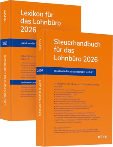 Buchpaket Lexikon für das Lohnbüro und Steuerhandbuch 2026