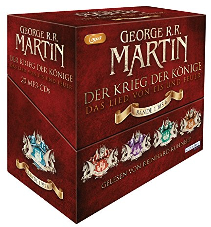 Der Krieg der Könige: Die Box: Das Lied von Eis und Feuer – Bände 1 bis 6 (Hörbuchbox Game of Thrones - Lied von Eis und Feuer, Band 1)