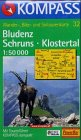 Kompass Karten, Bludenz, Schruns, Klostertal (Nr.32): Mit Kurzführer, Radwegen und Skirouten. 1:50000 (KOMPASS Wanderkarte)
