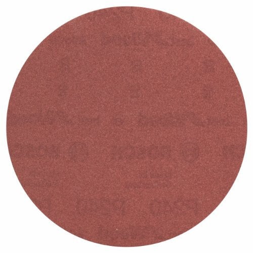 Bosch 2608607945 - Confezione da 50 dischetti per levigatrici angolari, per legno, 115 mm, P240