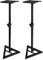 Ultimate Support JS-MS70 Jamstands Studio Monitor Stands (Pair) with Floor Spikes/Rubber Feet/Low Profile Base