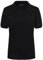 James & Nicholson Damenpolo Classic - Piqué-Poloshirt mit gestrickten Bündchen | Farbe: Black | Grösse: XXL