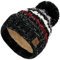 Morefaz Beanie Mütze London Wolle Strick Nordic mit Pom Pom Herren Damen Winter Warm Ski Snowboard Mützen MFAZ Ltd, Lolly 5, Einheitsgröße