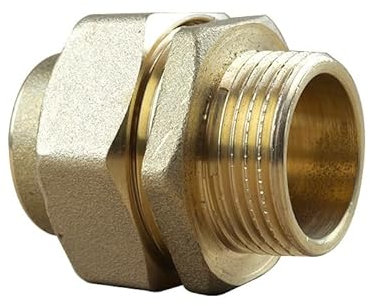 Arcanaute - Raccord laiton à souder - Raccord union 3 pièces 341 GCU mâle 1 (26/34) - Tube Cuivre Ø28 - Arcanaute