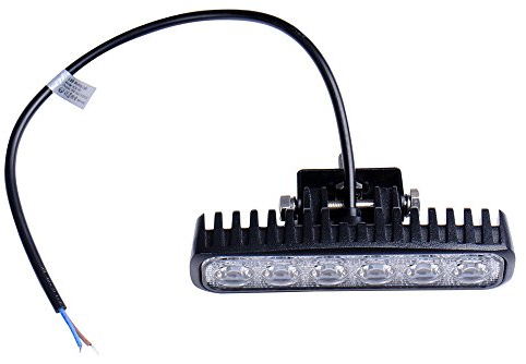 Greenmigo 18W LED Arbeitsscheinwerfer weiß 12V 24V Reflektor Work Light Bar Scheinwerfer Arbeitslicht Offroad Arbeitslampe