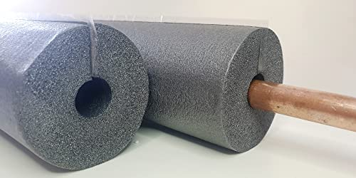 Rohrisolierung NMC Durchmesser 28 mm, 25 mm Isolierung, 1 m lang, selbstklebend