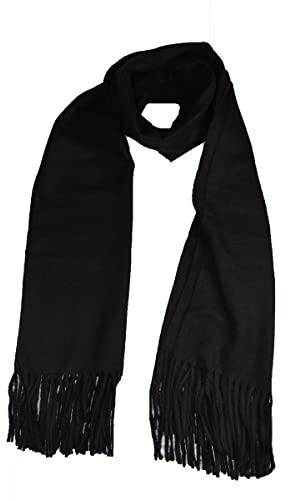 Luxuriöser, großer Schal von cashmere aus weicher Mischung aus echter Wolle
