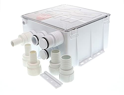 Rule Shower Drain Box w/800 GPH Pump - 24V