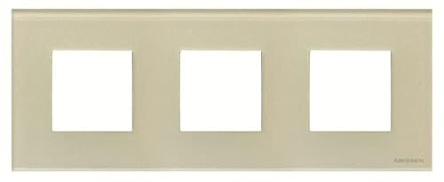 Marco 3 elementos Niessen N2273 CP serie Zenit Cristal Perla