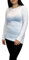 LUXFAB Ladies Long Sleeve T-Shirt Top Womens Size 8-26 White