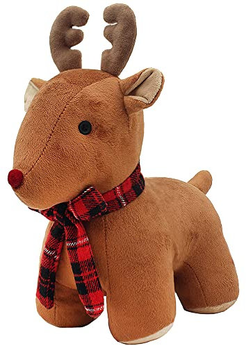 Red Nose Reindeer Doorstop
