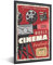 MuchoWow Poster Bilder Wanddeko Deko Wohnzimmer 20x30 cm Kino - Jahrgang - Plakat - Retro