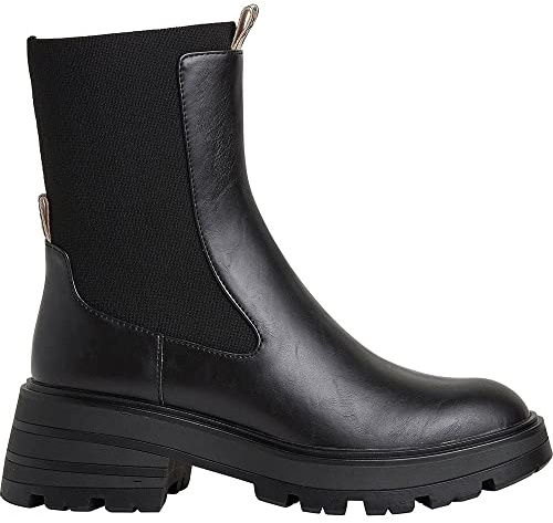 Pepe Jeans Soda Plus, Stivale Chelsea Donna, Nero (Nero), 37 EU