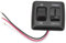Interrupteur à Bascule 12 V DC avec Variateur d'intensité côté Haut, Variateur DC pour Lampes Halogènes à Incandescence LED pour Camping-cars, Voitures, Camions, Bateaux, 9 V DC