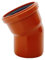 KG Bogen DN 110 30° PVC-U SN8 Winkel | Bogen mit Dichtung | für externe Entwässerungssysteme | Gummidichtung | Abwasser Installation | Kanalrohrsystem Abwasserrohr