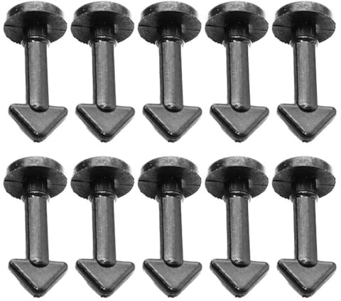 10X Voiture Vis de fixation en plastique pour plaque de garniture de moteur, Clip à rivets 307