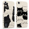 Pnakqil 2 stück Handyhülle für Apple iPhone 7/8/SE 2020/2022 4.7,Hülle Katze Fisch Muster Aesthetic Interessant Design Aesthetic Schön Mädchen Kameraschutz Stoßfeste Case Silikon Schutzhülle Tasche
