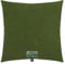 Soft-Fleece-Kissenbezug – Polarfleece-Kissenbezug mit Häkelstich – Flauschige Kissenhülle – 40x40 cm – 661 Dark Jade – von 'zoeppritz since 1828', 702291-661-50x50