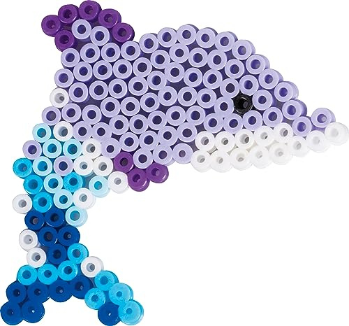 KNORR prandell Bastelset Bügelperlen Kinder Kunststoff kreativ Delfin
