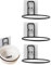 Yulokdwi Wall Mount Dog Bowl Holder | Dog Food Bowl Holder Wall Mounted | 3 Sets, Stable Feeding Bowl Rack Pot Stand, Water Dish Stand for Small and Medium Dogs Cats