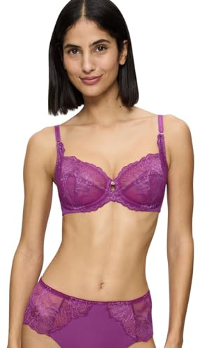 Triumph Wild Peony Florale, BH Damen, Violett (Purple), 75B