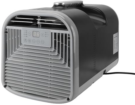 Aire Acondicionado de Ventana, Mini Aire Acondicionado Portátil de Doble Inversor de 5000 BTU, Ahorro de Energía, Control Táctil/remoto, Enfriador de Aire Móvil para (Estándar