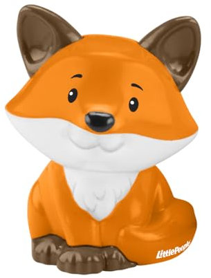 Fisher-Price Ersatzteil Little People Forest Spielset HWB29 - Ersatz Orange und Weiß Fuchs Figur