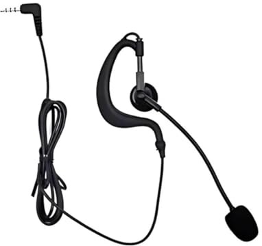 HorsewhispererPRO Écouteurs in-Ear Équitation | Casque 2-Way avec Microphone | 3,5 mm Jack | Léger et Confortable | Son Clair | Accessoire Cavalier pour Cours & Entraînement